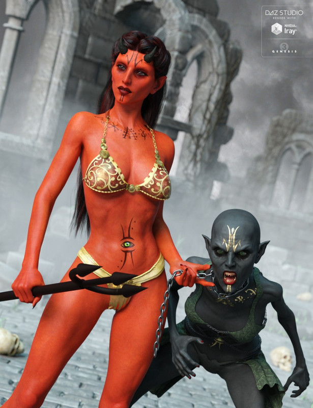 Azriel for Anneka She Devil, Demon and Genesis 3 Female(s)