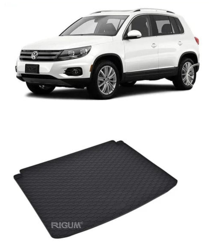 Tavita auto Volkswagen Tiguan 2008-2016, protectie portbagaj, Cri-Flo, din cauciuc 100%, compatibil cu autoturismul Volkswagen Tiguan