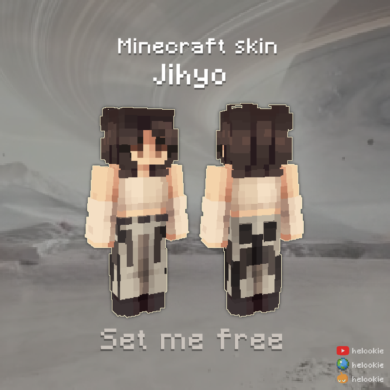 ⌜ set me free ⌝ | Jihyo | Twice | 지효 Minecraft Skin