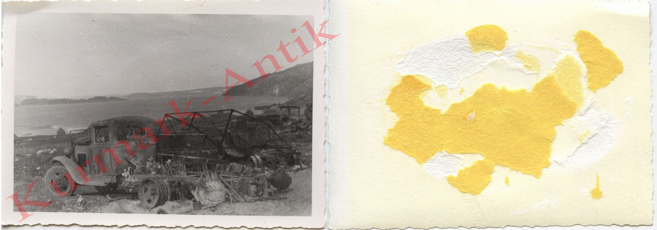 Gebirgsjäger Reg.136 Norwegen Kirkenes Beute LKW