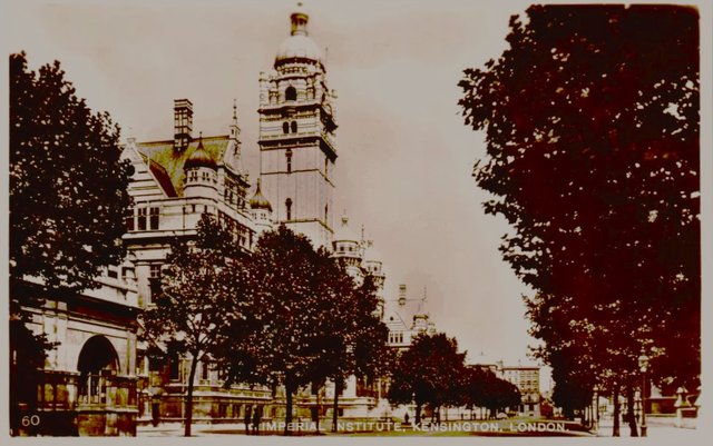 A postcard of Imperial College, London