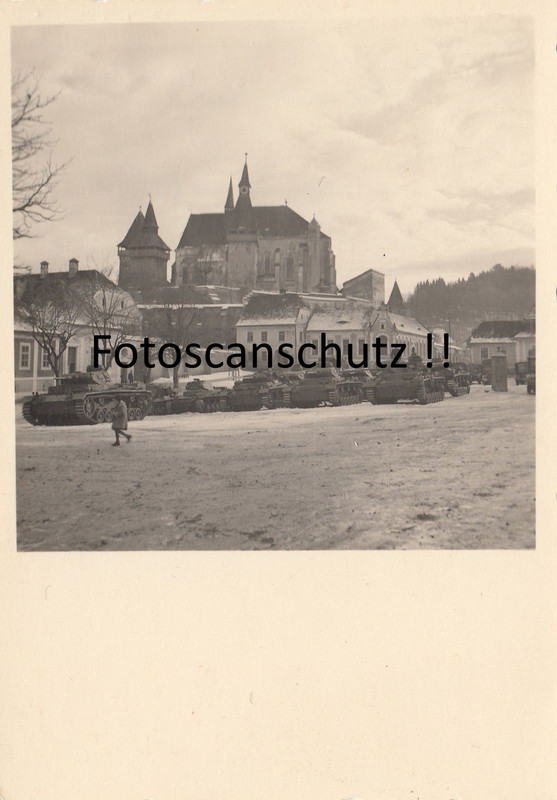 Pz.Rgt.2 Panzer III Kirchenburg v.Biertälm Rumän