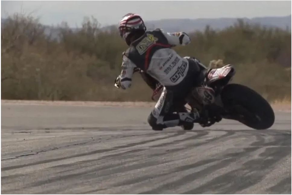 Supermoto drift