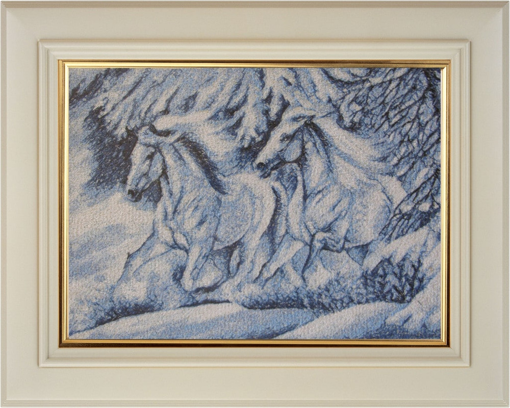 зимние лошадки2