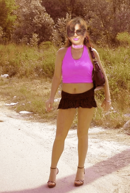 Andreaslut in microskirt