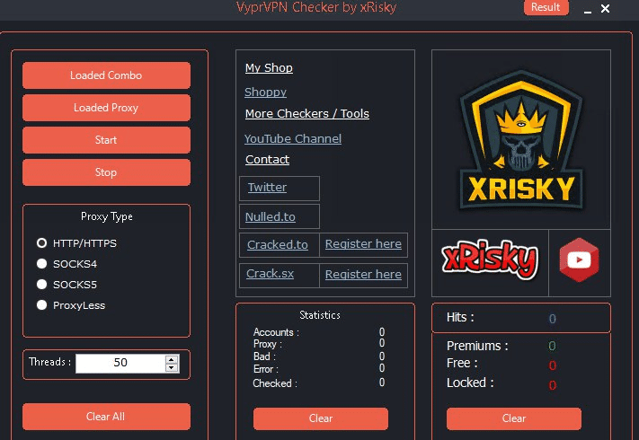 VyprVPN Checker Account checker cracker