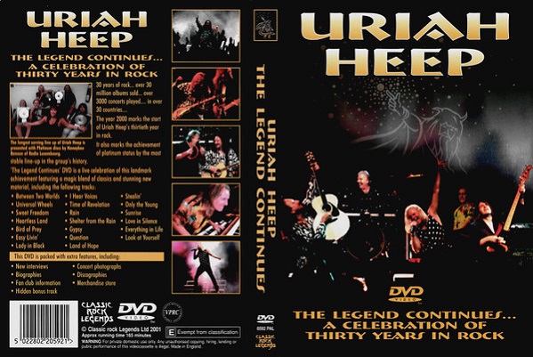 Uriah Heep - The Legend Continues... (2001)