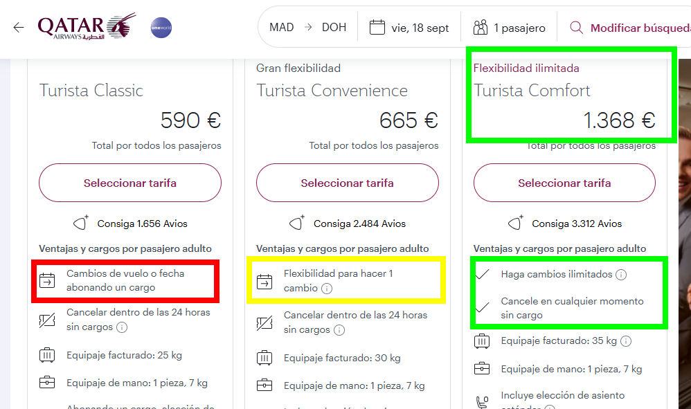 Cancelaciones Qatar Airways: bonos, cambio fecha o reembolso - Foro Aviones, Aeropuertos y Aerolíneas