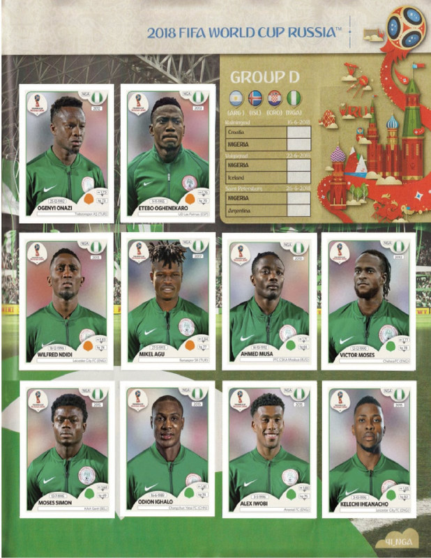 Album Panini Rusia 2018-43