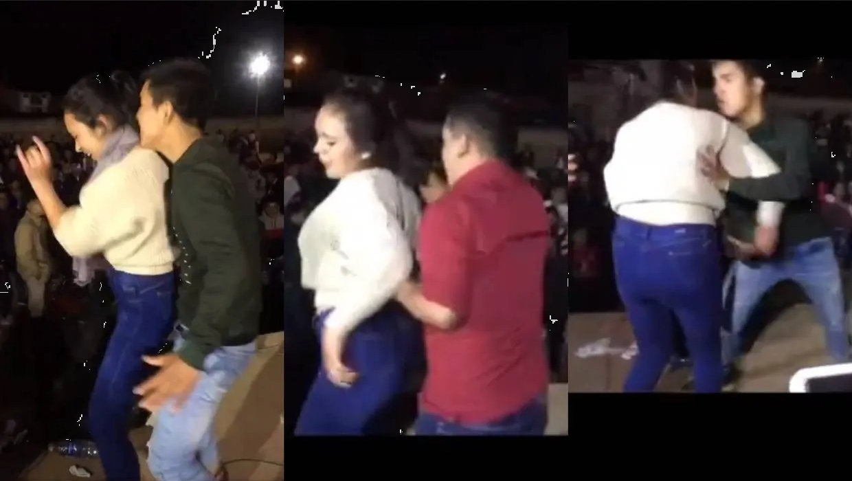 VIRAL: Pelea campal en escenario por baile entre novia y músicos