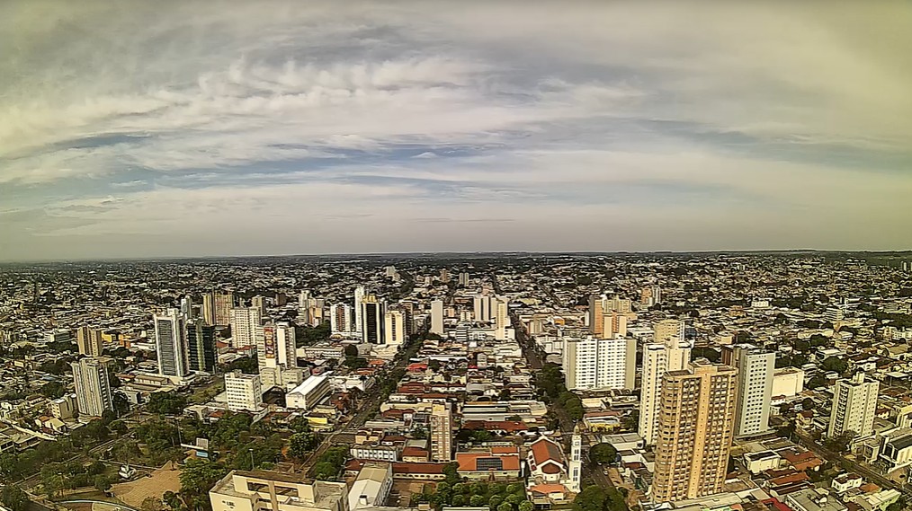 Campo Grande nesta manhã de segunda-feira