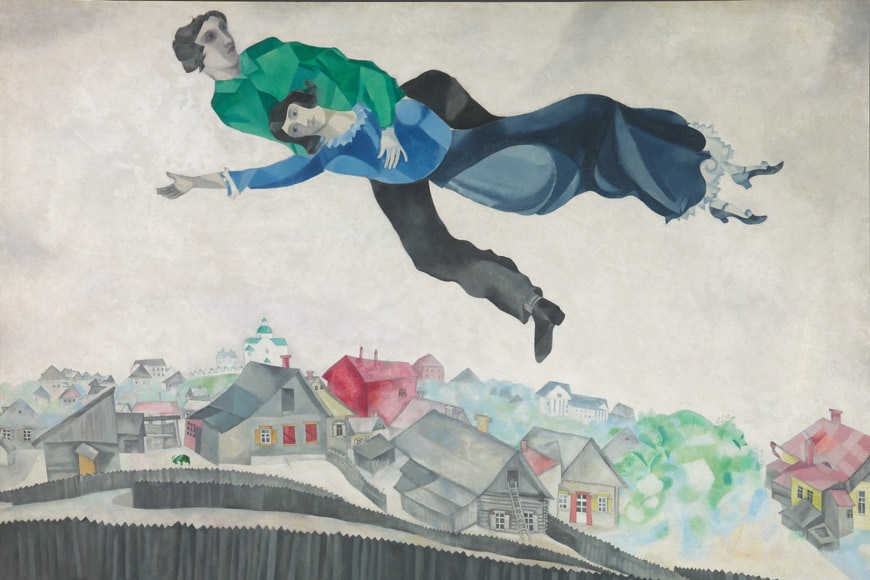 Marc-Chagall-The-Flying-Lovers-of-Vitebs
