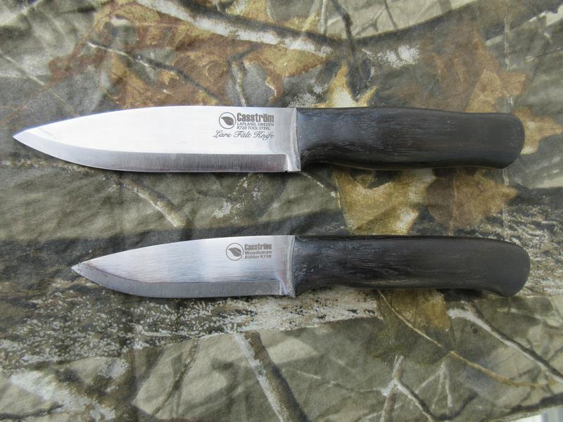 Scandi Puukko Knife Kit - Carbon Steel/Birch Scales by Casstrom