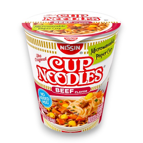 Nissin Sopa En Vaso De Res 64 Gr