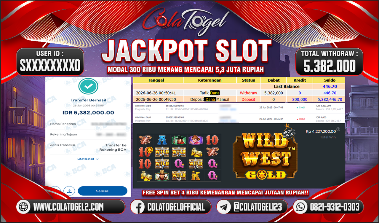 JACKPOT SLOT GACOR!!