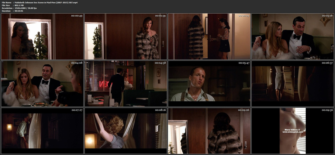 Maliabeth Johnson Sex Scene in Mad Men (2007-2015) S07.mp4