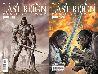 Last Reign - Kings of War #1-5 (2008-2009) Complete