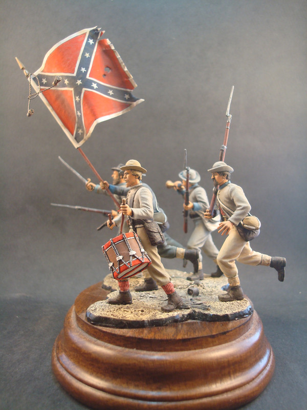 Infantería Confederada, Guerra Civil Americana (6)