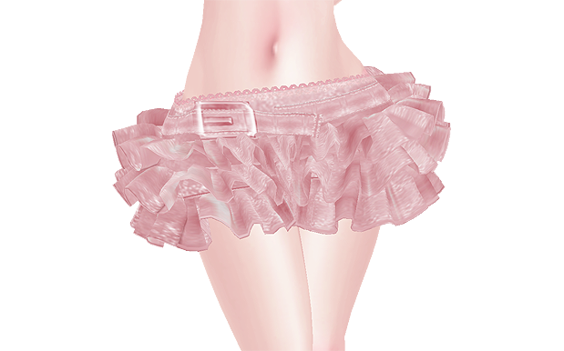 Pink-Ruffle-Skirt