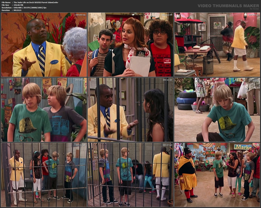 The Suite Life on Deck S01E02 Parrot Island.mkv