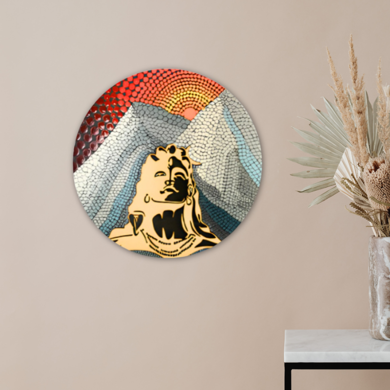 Penkraft Adiyogi Dot Mandala Painting DIY Kit