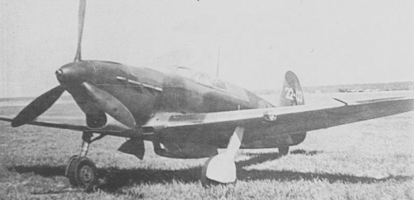 Yak-7, utilizado como avión de entrenamiento