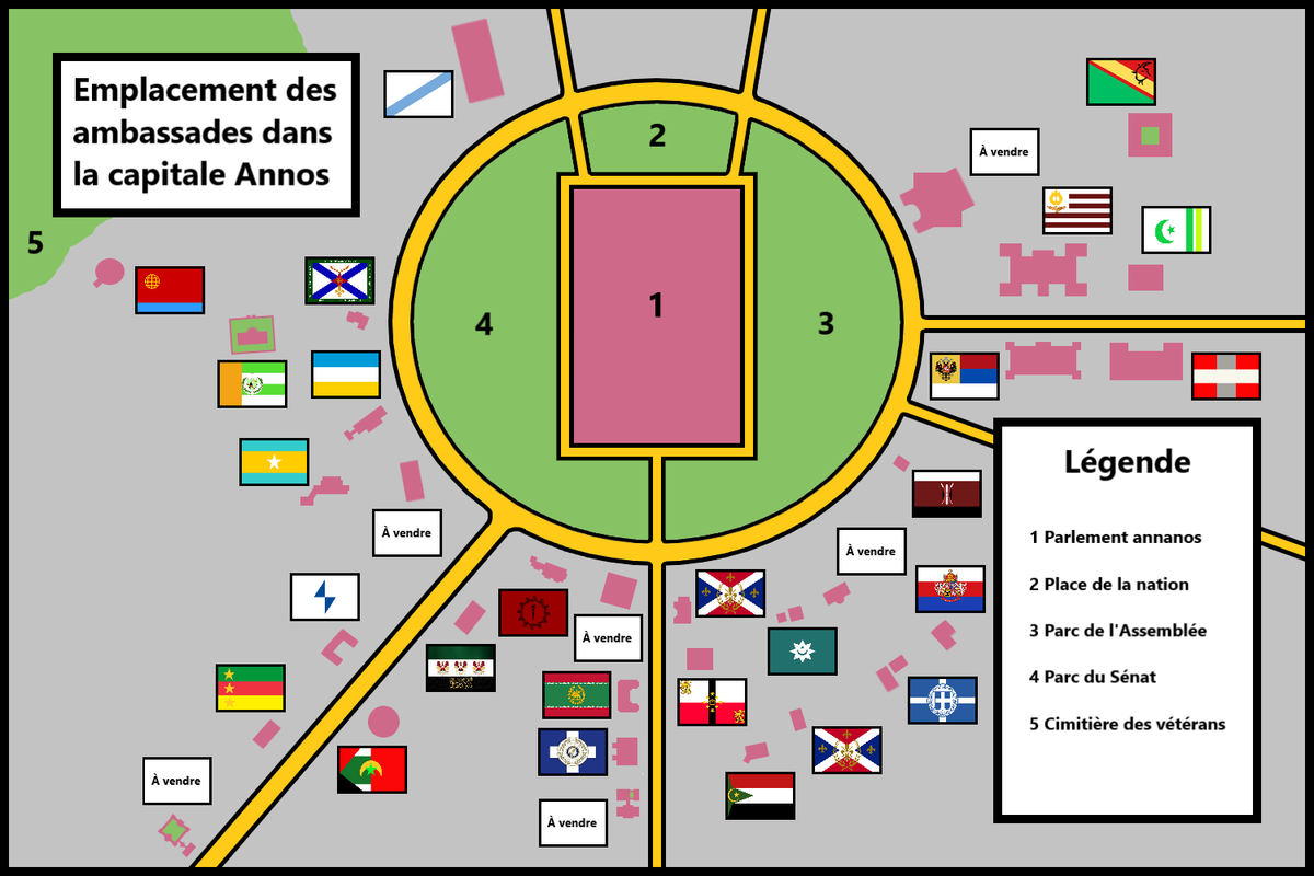 Carte de la capitale