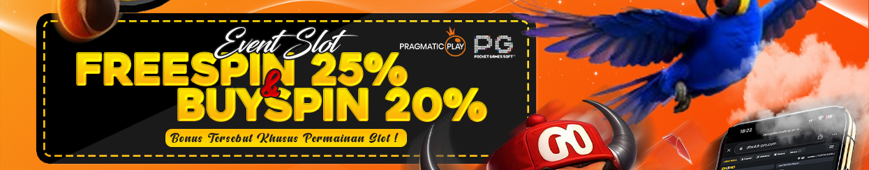 EVENT FREESPIN 25% & BUYSPIN 20% DHX4D