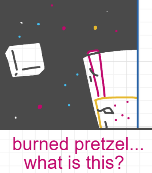 A panel from A Murder On The, episode six of the Board Boards object show by Furretwalk/WalkingFurret.