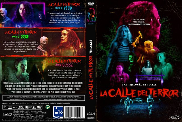 Trilogía La Calle del Terror [3xDVD5Custom][Pal][Cast/Ing/Fr/Ita][Sub:Varios][Terror][2021]