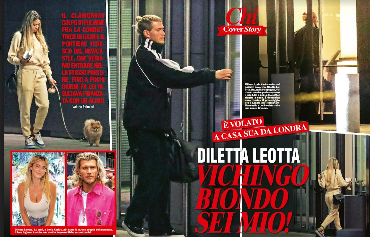 Diletta Leotta fidanzata con Loris Karius