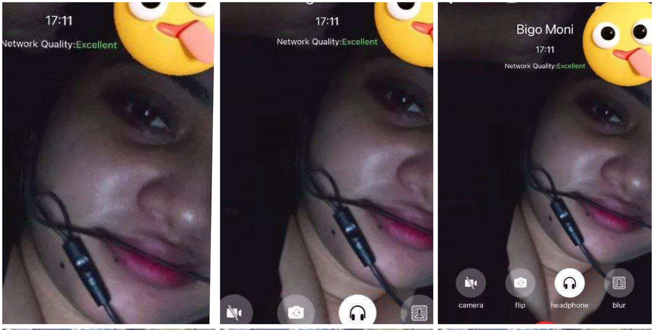 chubby girl showing her boob on video call with boyfriend