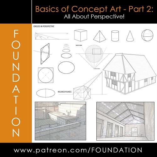 Basics of Concept Art - Part 2: All About Perspective!