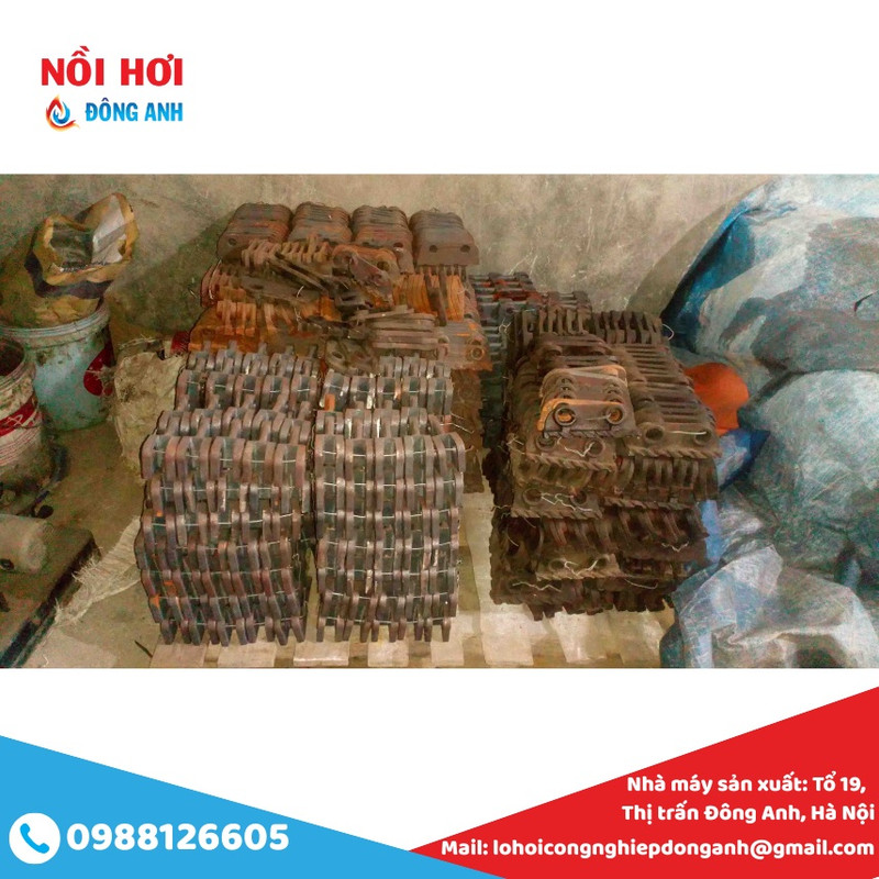 ghi xích nồi hơi