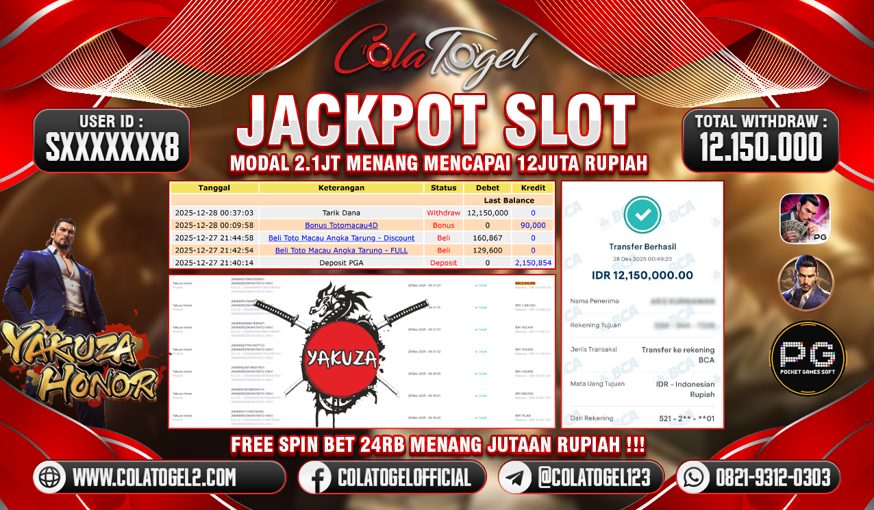 JACKPOT SLOT GACOR!!