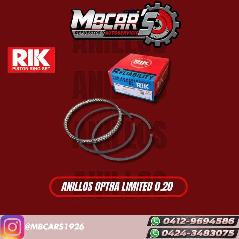 ANILLOS OPTRA LIMITED 0.20 