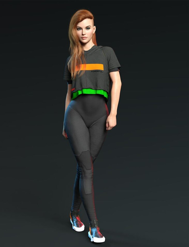X-Fashion dForce Space Bodysuit Set