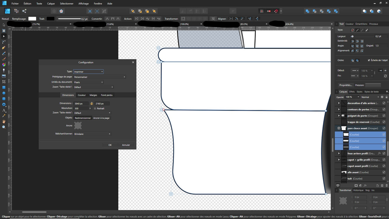 aprés retrecissement