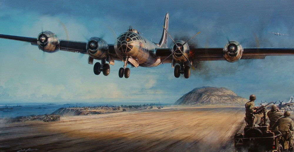 Iwo Jima, un duro cielo ganado