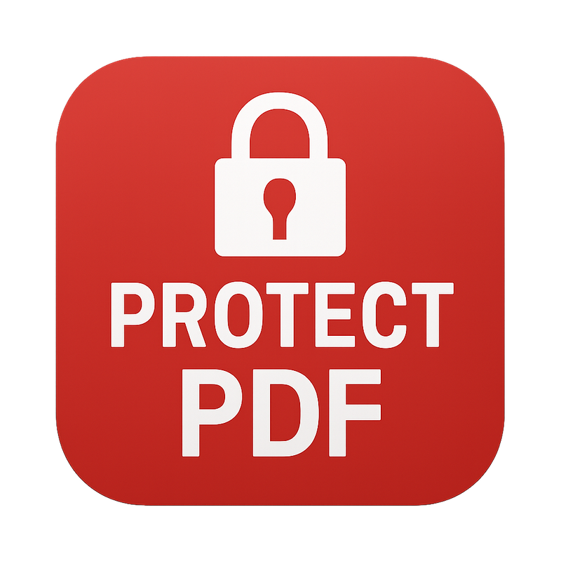 Protect PDF Icon