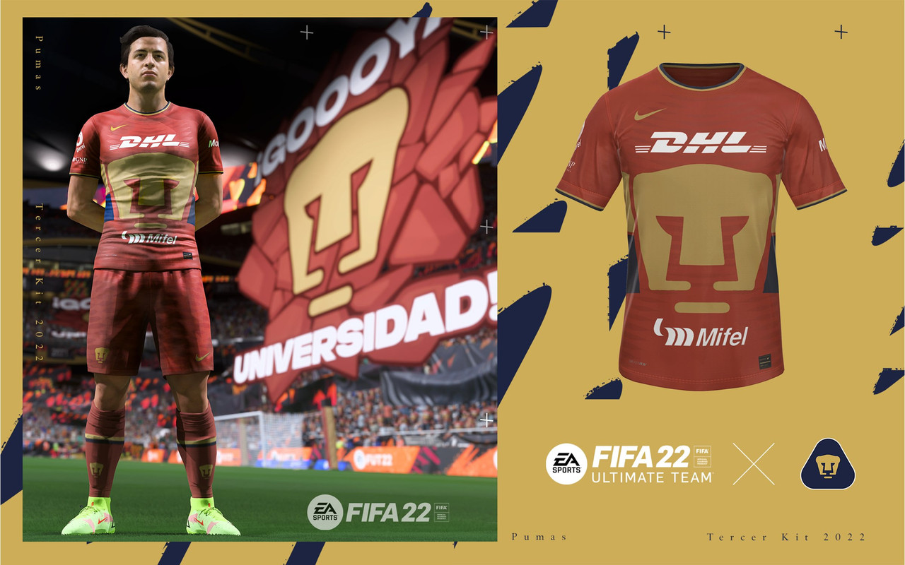 Club Pumas lanzar su tercer jersey para el Clausura 2022 y desata polémica