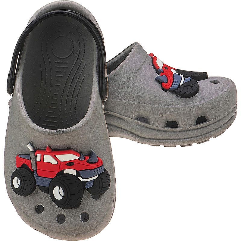 Sandália Pick Up Cinza/Preto miniatura 4