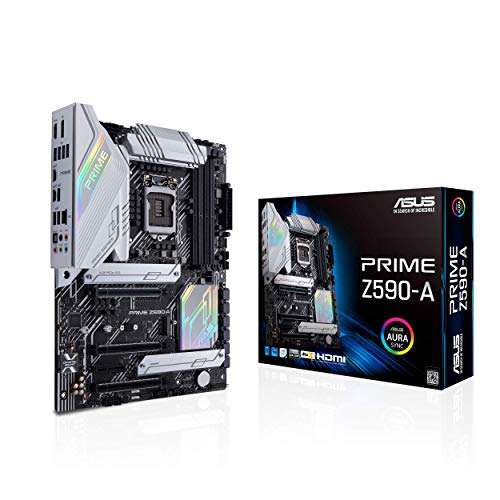 Amazon: Tarjeta Madre ASUS ATX PRIME Z590-A, S-1200, Intel Z590, HDMI, 128GB DDR4 para Intel 
