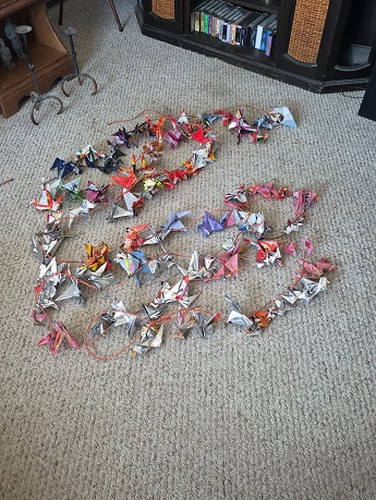 100 Plastic Cranes