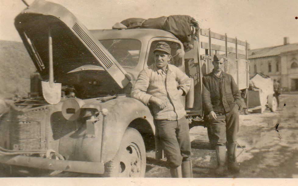 Luftwaffe Dünaburg Lettland Mai 1944 Tarn LKW Fo