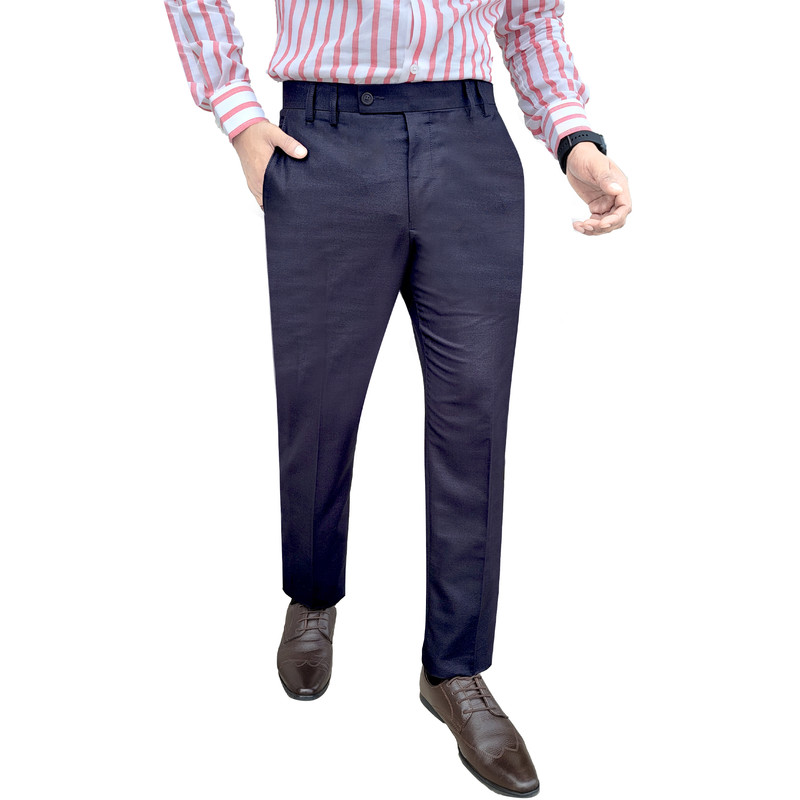 Men’s Formal Trouser: 21. Shiny Black