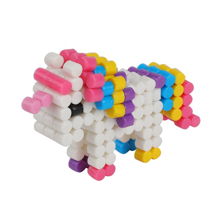 3D Magic Aqua Water Fuse Beads Animal Starter Kit Children Educational DIY  Toy