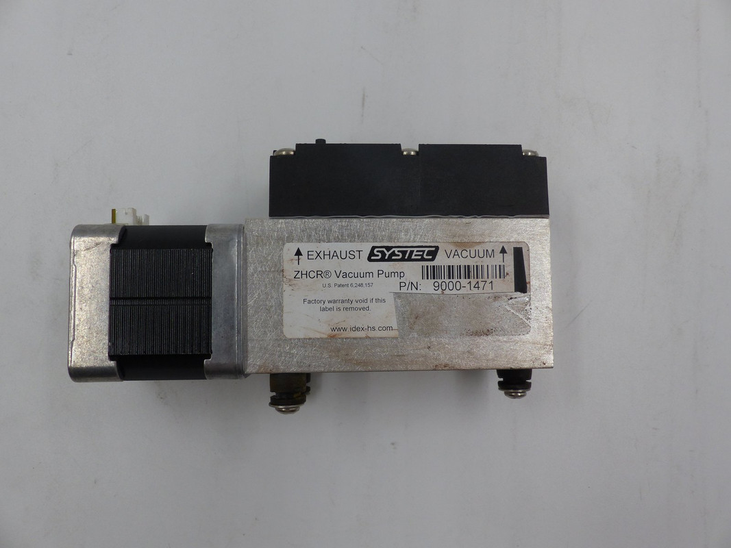 AGILENT SYSTEC 90001471 ZHCR VACUUM PUMP *WITHOUT WIRES MDG Sales, LLC