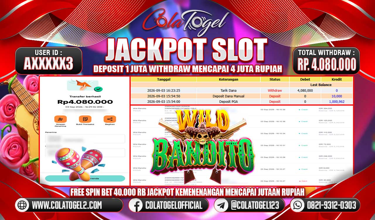 JACKPOT SLOT GACORR!!