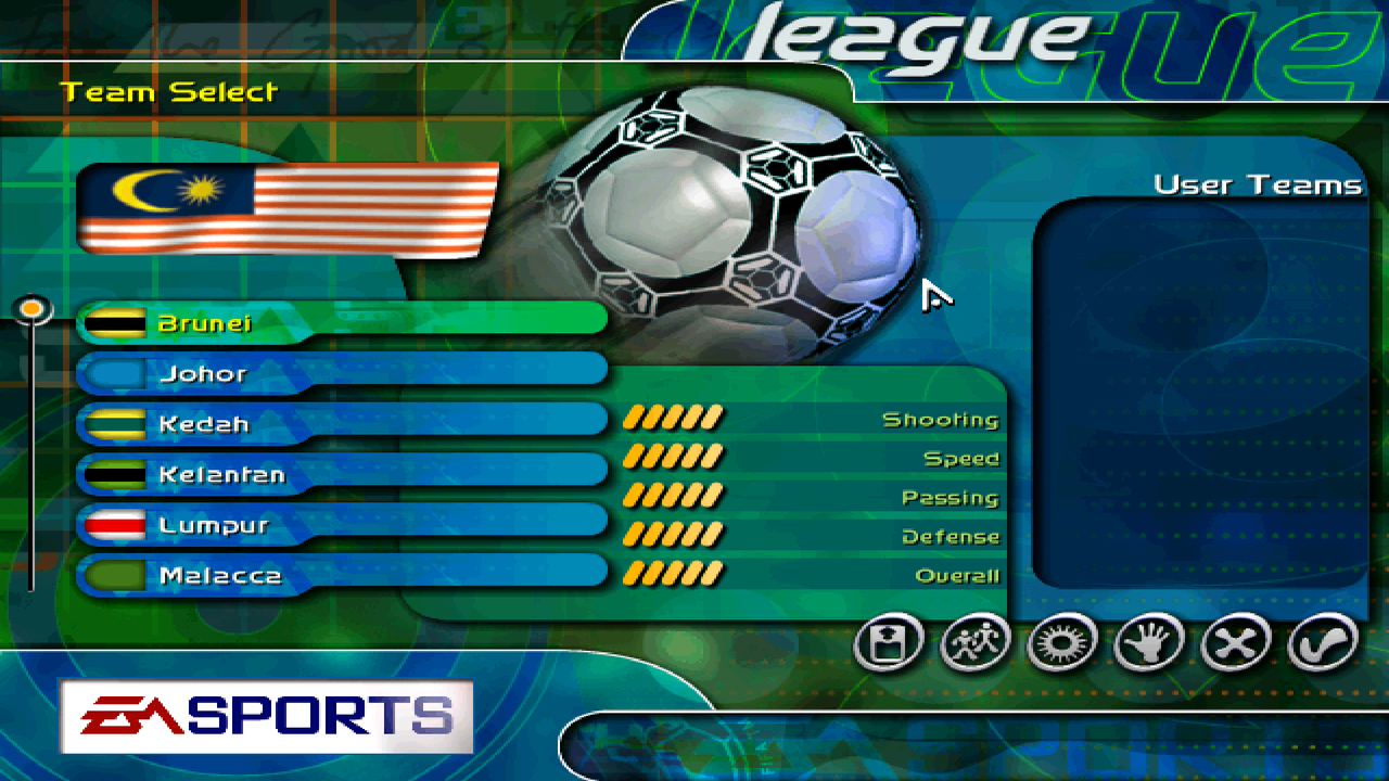 Nostalgia Game PC Jadul: FIFA Road to World Cup 98 8 Liga Malaysia di game FIFA Road to World Cup 98